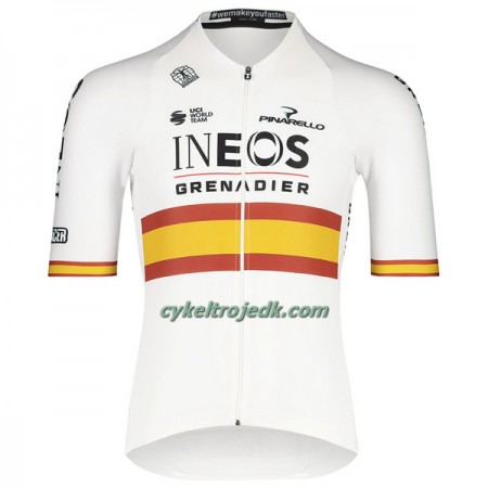 Cykeltrøje 2022 INEOS Grenadiers Spansk Mesterskab Hvid